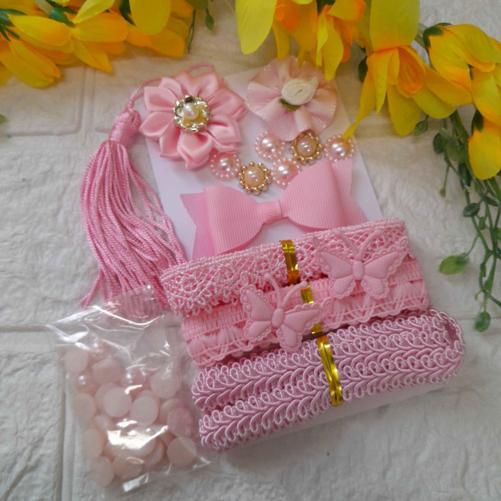 Kit de Fitas e Embellishment - Kit único e exclusivo