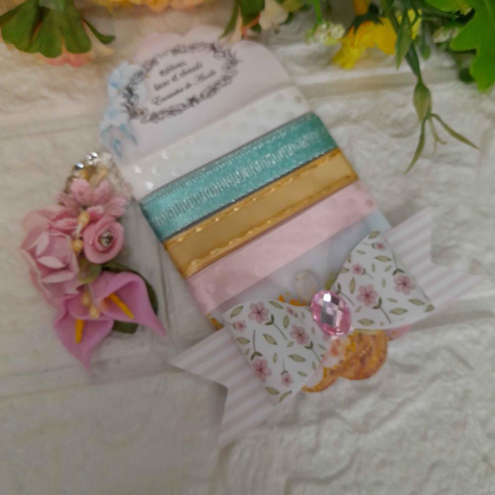 Kit de Fitas e Embellishment - Kit único e exclusivo