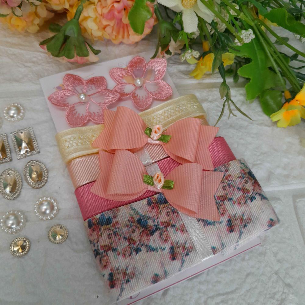 Kit de Fitas e Embellishment - Kit único e exclusivo