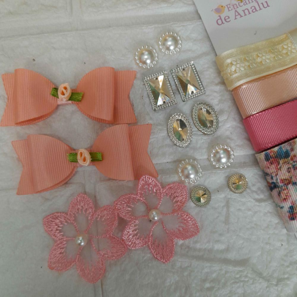 Kit de Fitas e Embellishment - Kit único e exclusivo