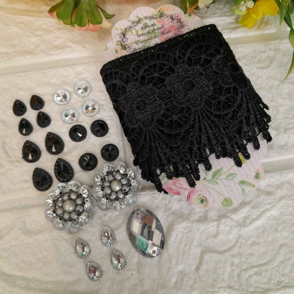 Kit de Fitas e Embellishment - Kit único e exclusivo