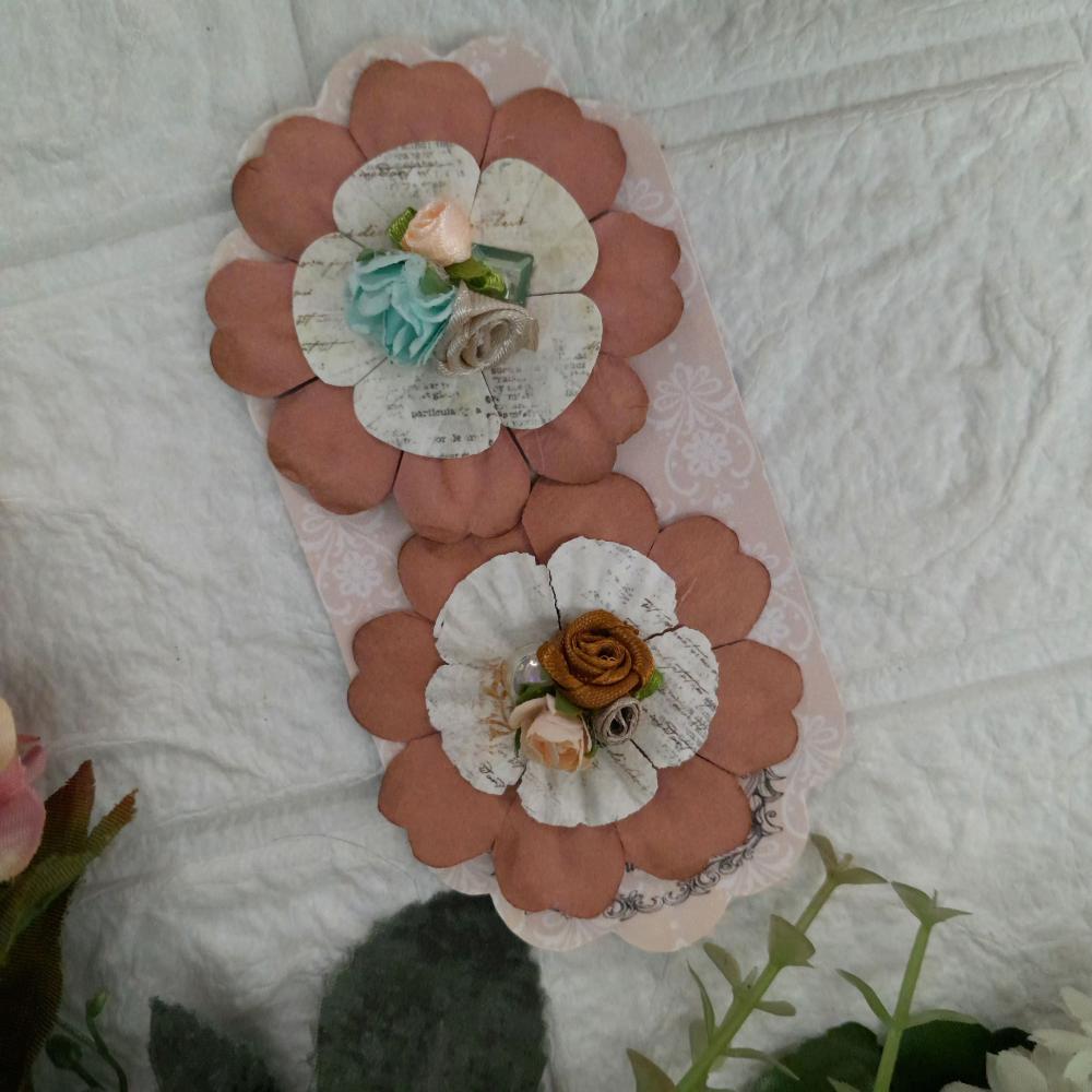 Flores de Papel Estilizadas para Artesanato e Scrap