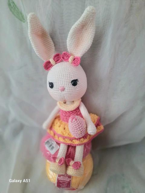 Coelhinha Anny Amigurumi