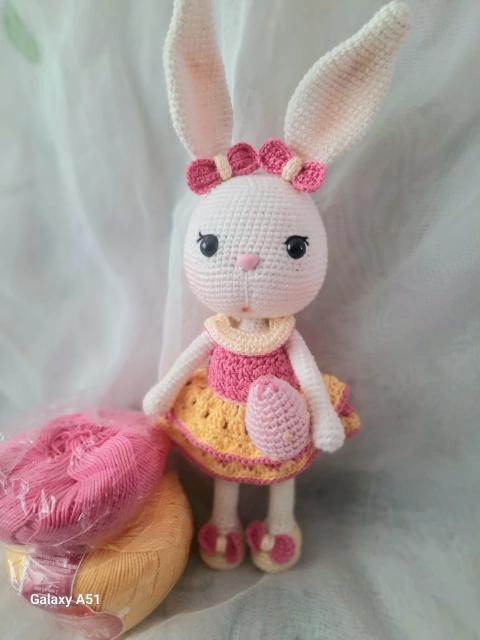 Coelhinha Anny Amigurumi