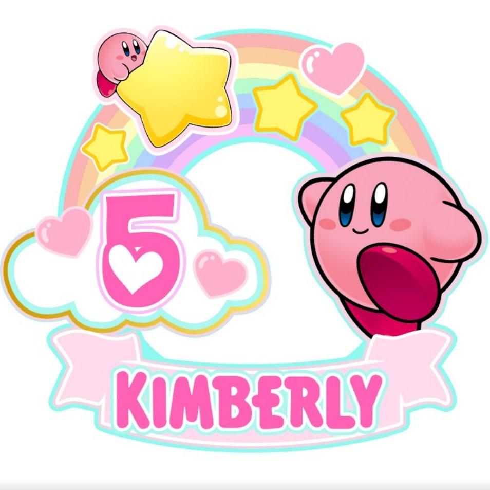 Arquivo de corte  Topo de Bolo Kirby