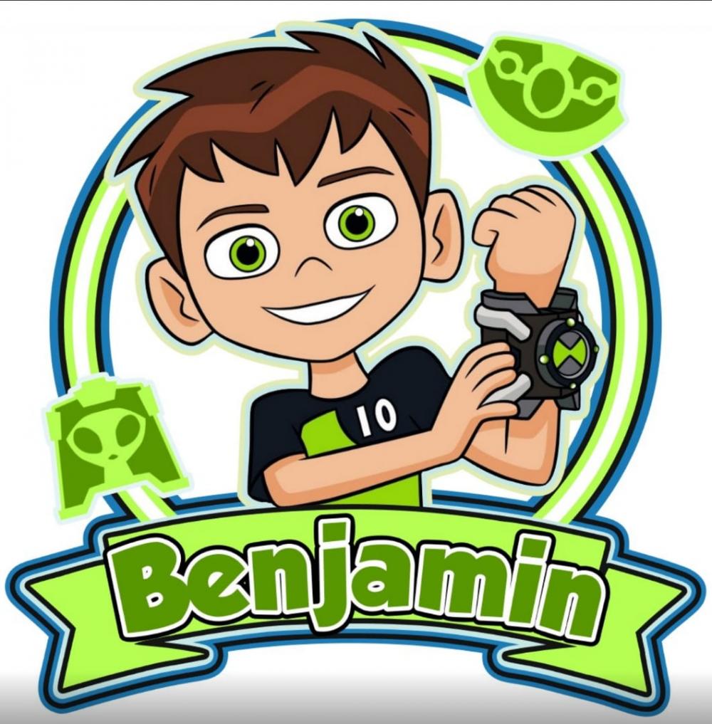 Arquivo de corte topo de bolo Ben 10