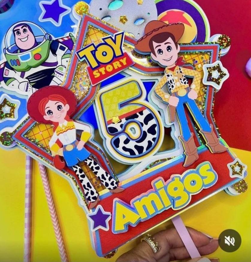 Arquivo de corte topo de bolo Toy Story