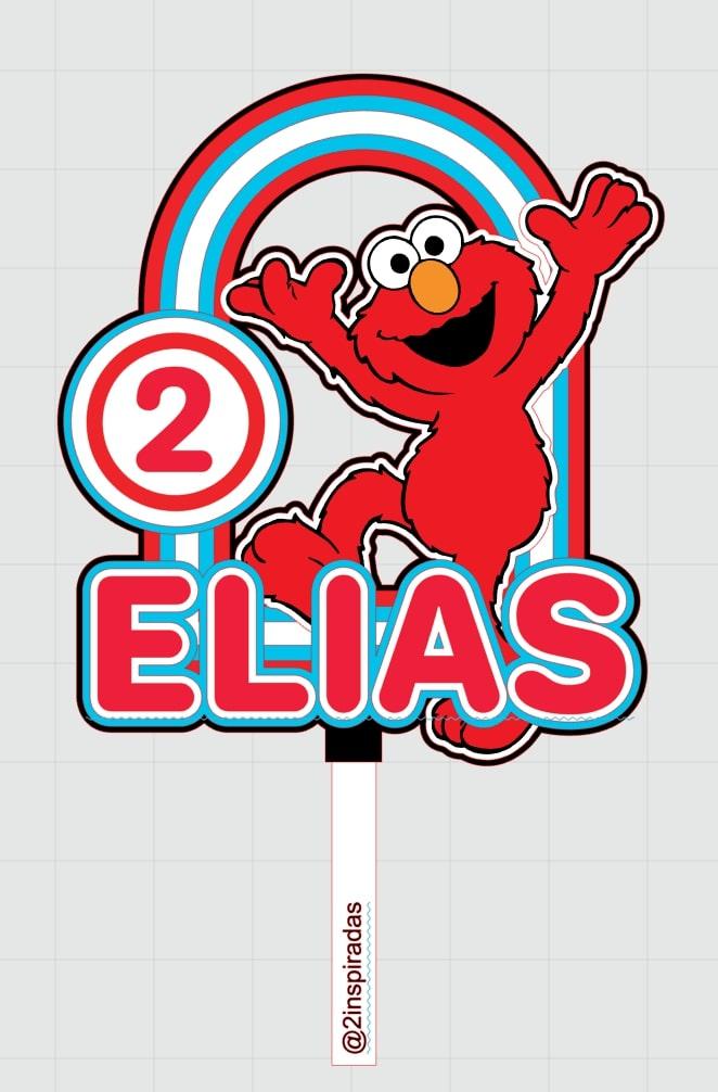 Topo de Bolo Elmo