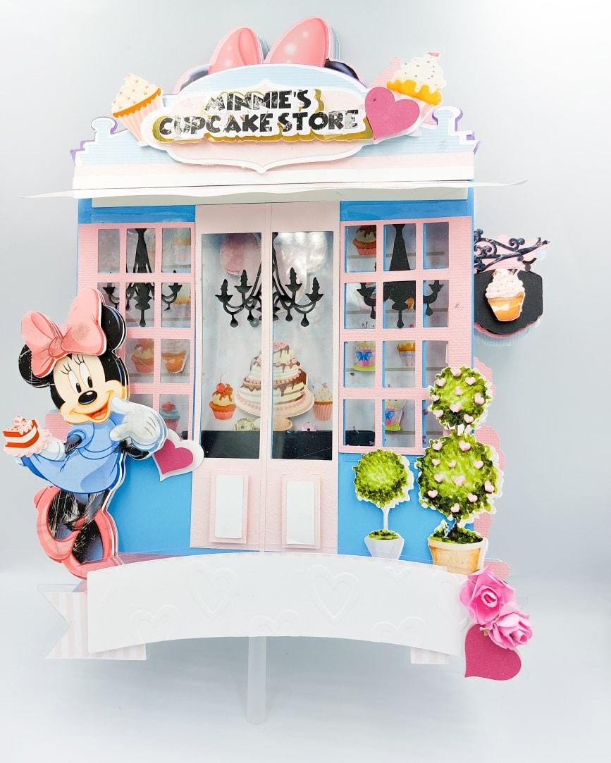 Topo de Bolo Minnie Confeiteira