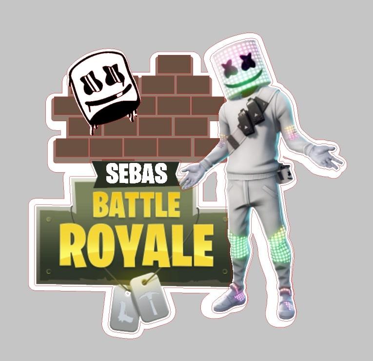 Topo de Bolo Fortnite