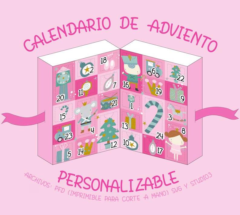 Arquivo de corte Calendário do Advento