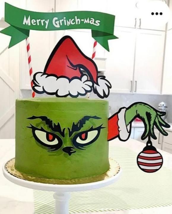 Arquivo de corte topo de bolo Grinch