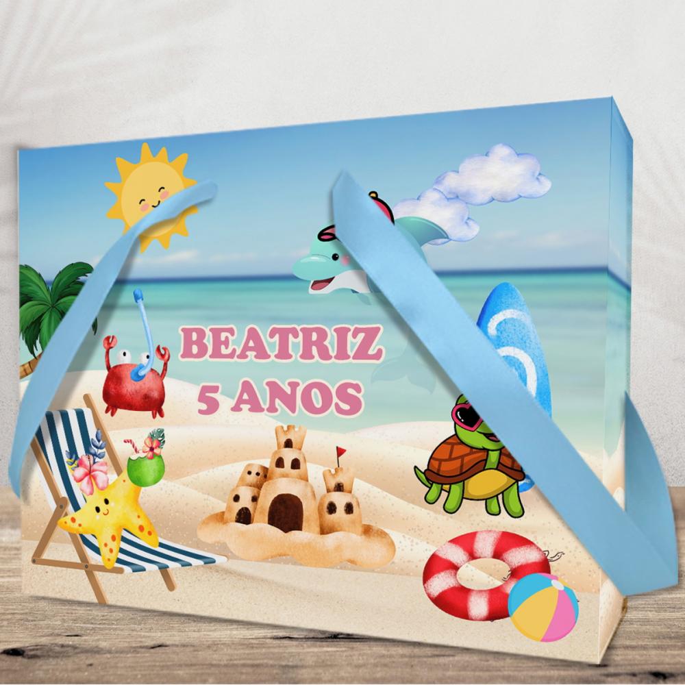 Sacola Personalizada tema Praia