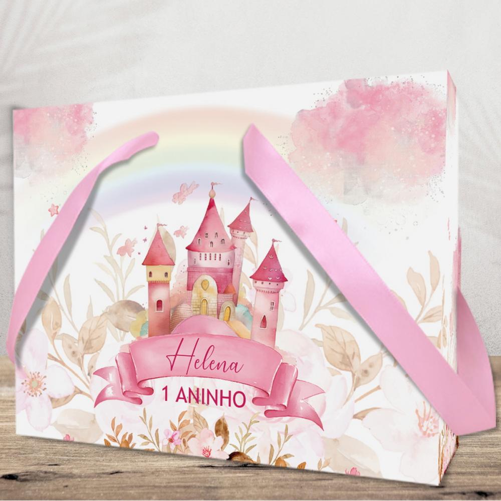 Sacola Personalizada tema Castelo Encantado