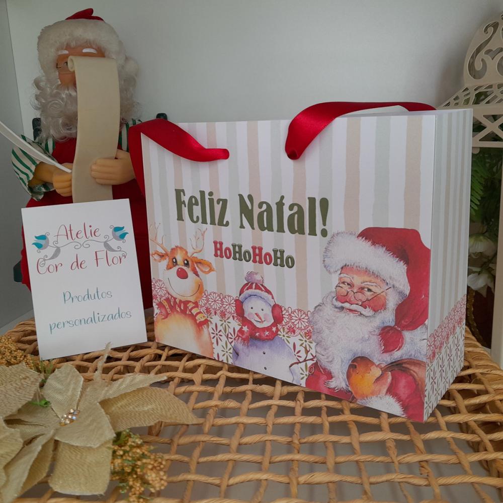 Sacola tema Natal