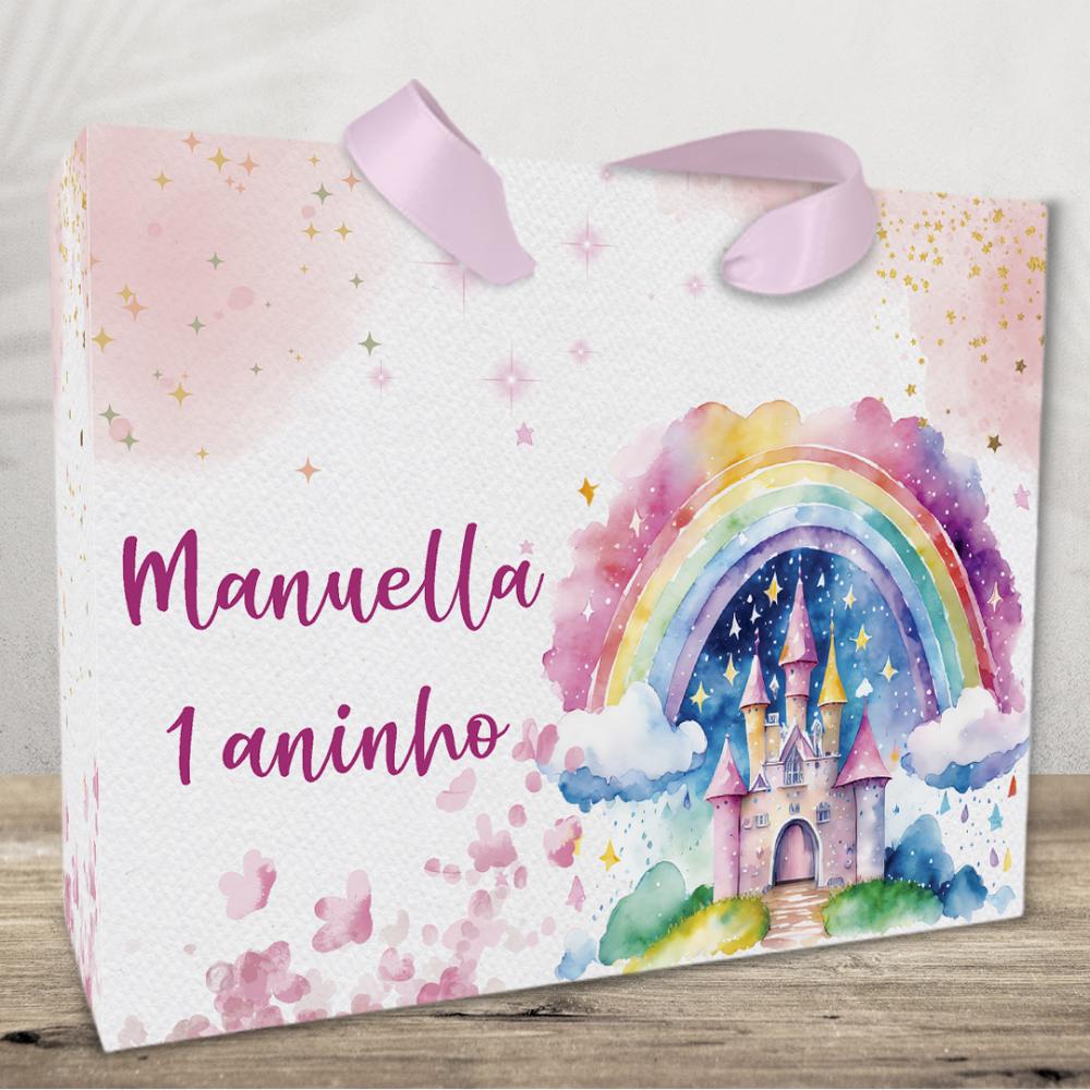 Sacolinha Personalizada Tema Realeza