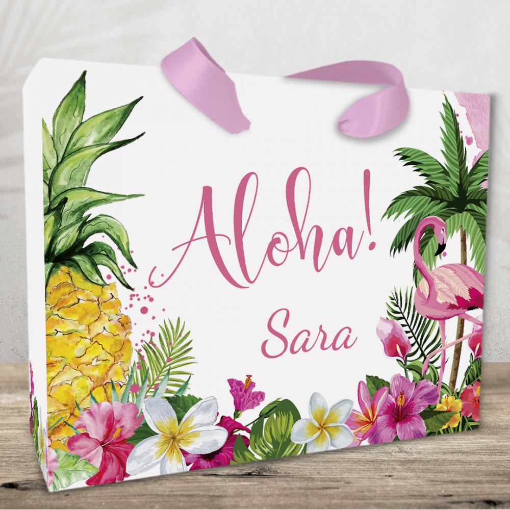 Sacola Personalizada tema Tropical