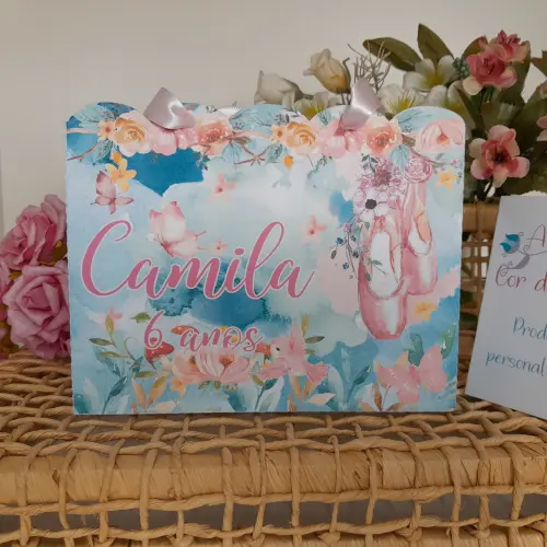 Sacolinha Personalizada Bailarina