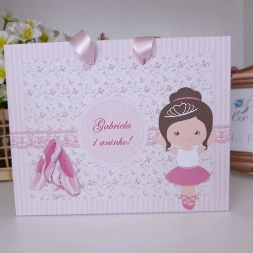 Sacolinha Personalizada Bailarina