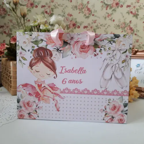 Sacolinha Personalizada Bailarina