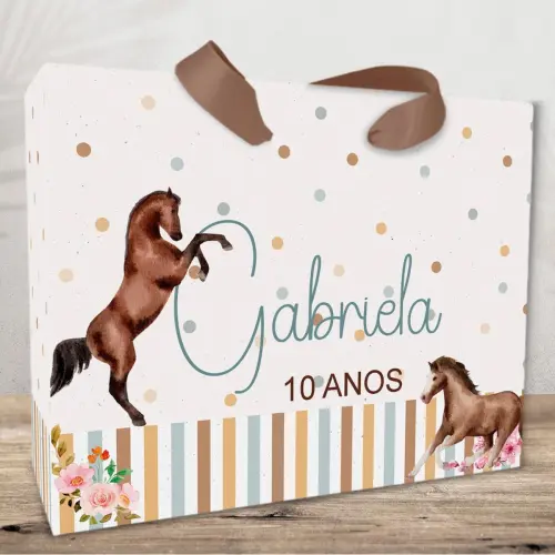 Sacola Personalizada Cavalo