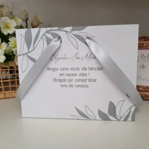 Sacola para Convite de Padrinhos de Casamento