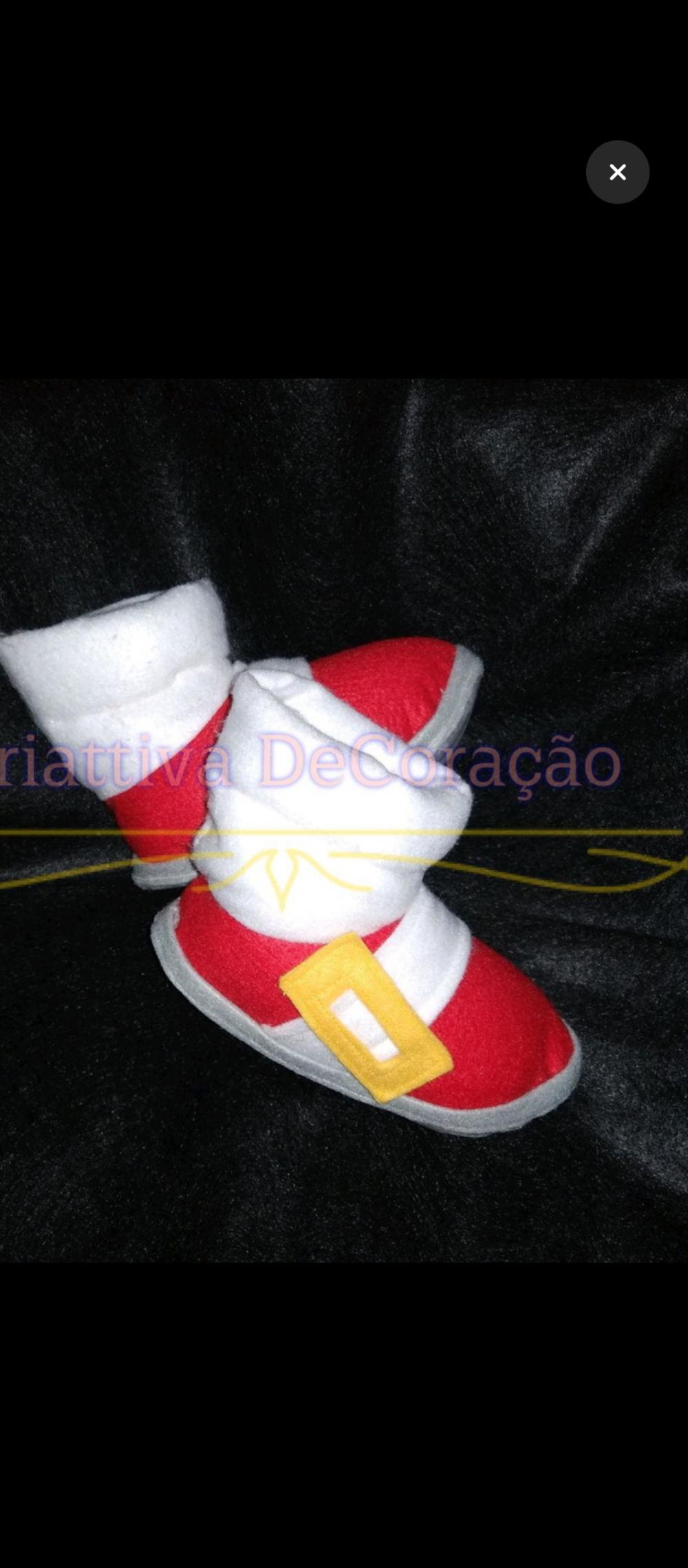 Pantufa do Sonic