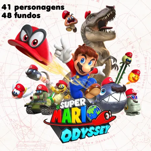 Super Mario Bross Odissey - Compre 1 e ganhe 2