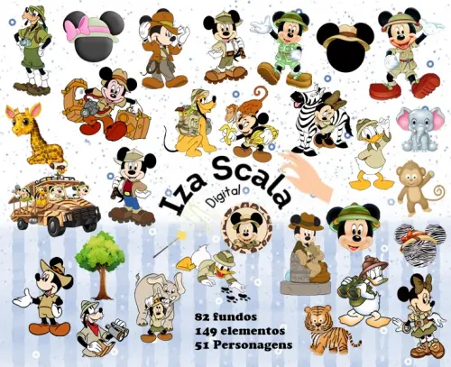 Mickey Safari - Compre 1 e ganhe 2