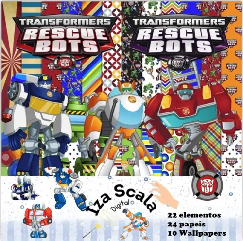 Transformers Rescue Bots -Compre 1  e ganhe 2