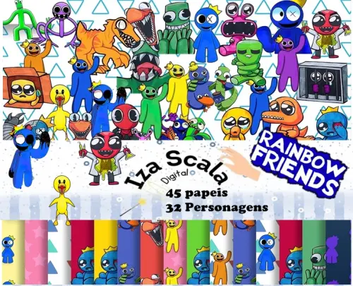 Rainbow Friends - Compre 1 e ganhe 2