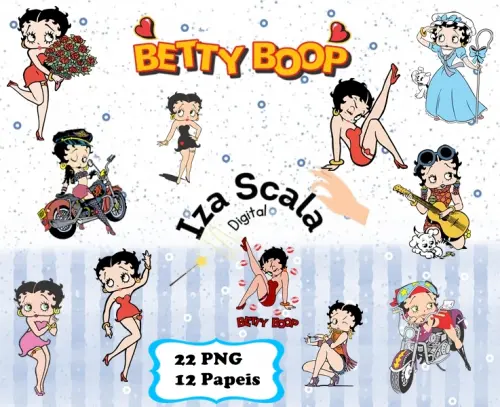 Betty Boop -Compre 1 e ganhe 2