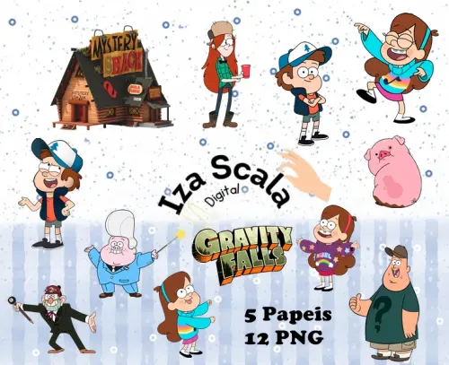 Gravity Falls - Compre 1 e ganhe 2