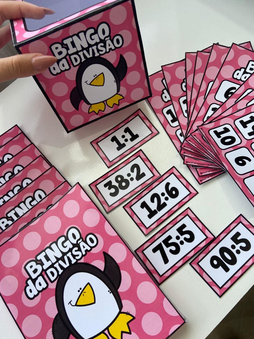 BINGO DA DIVISÃO arquivo para impressão