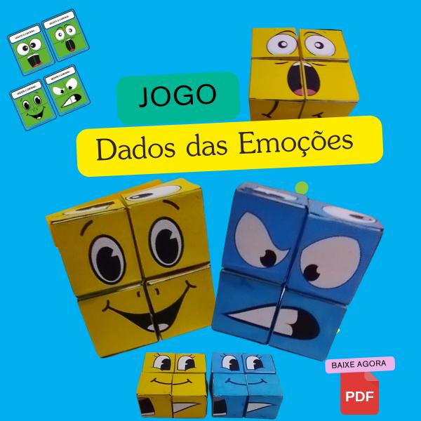 Dado das Emoções - Jogo Psicopedagógico