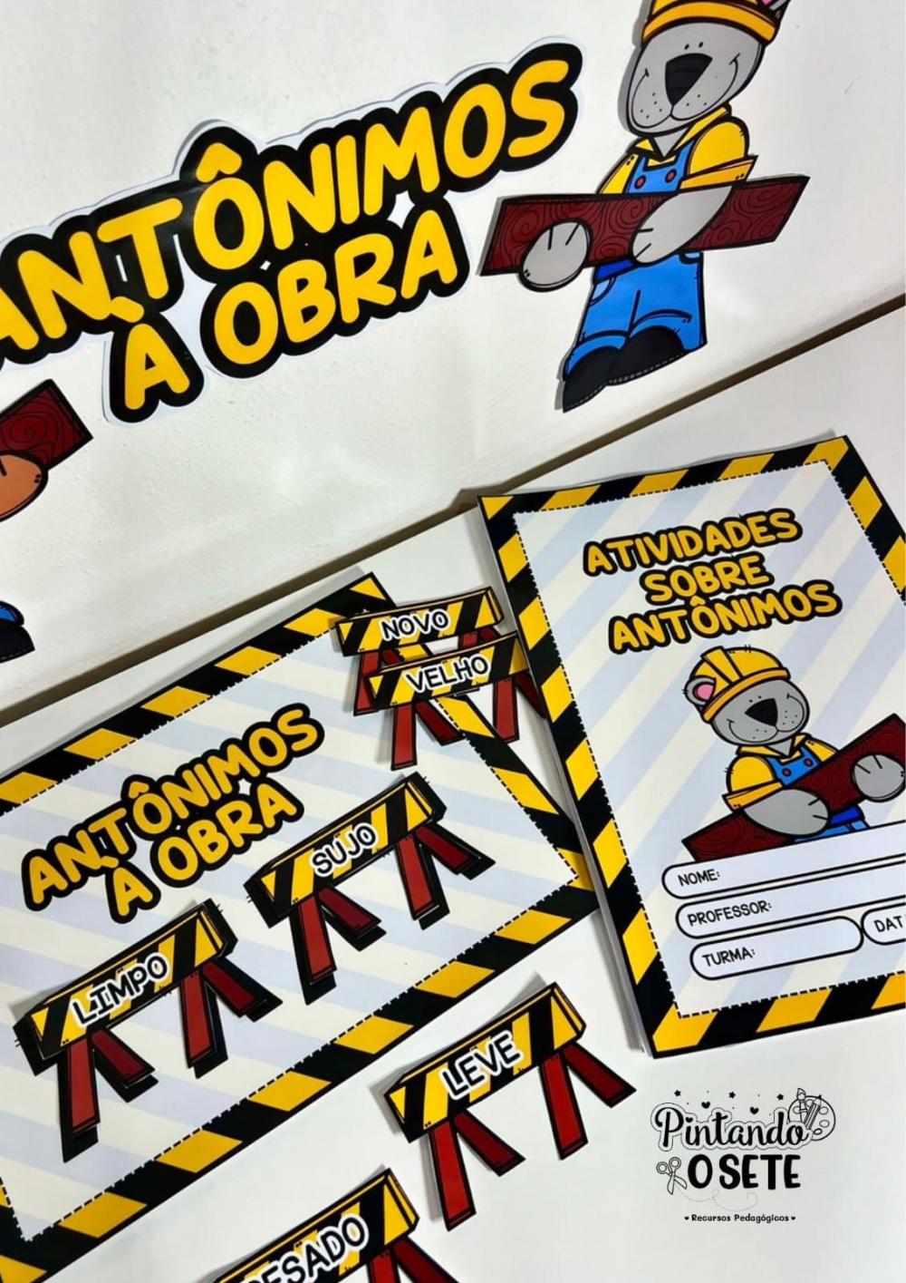 ANTÔNIMOS À OBRA