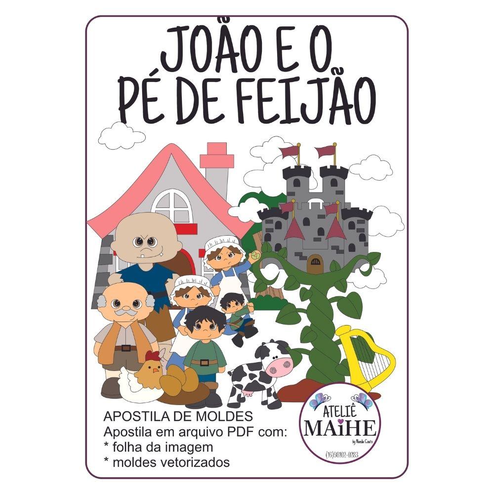 APOSTILA DE MOLDES PARA EVA JOÃO E O PÉ DE FEIJÃO