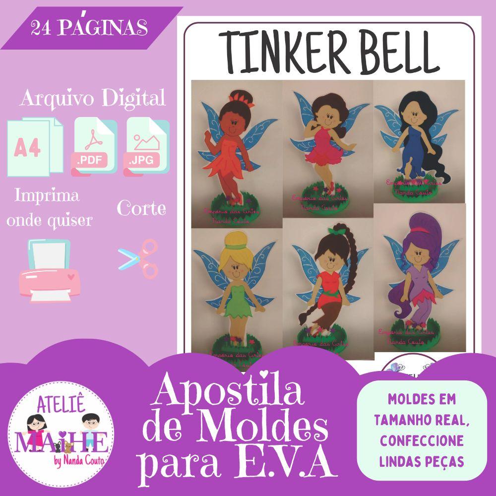 TINKER BELL apostila de moldes