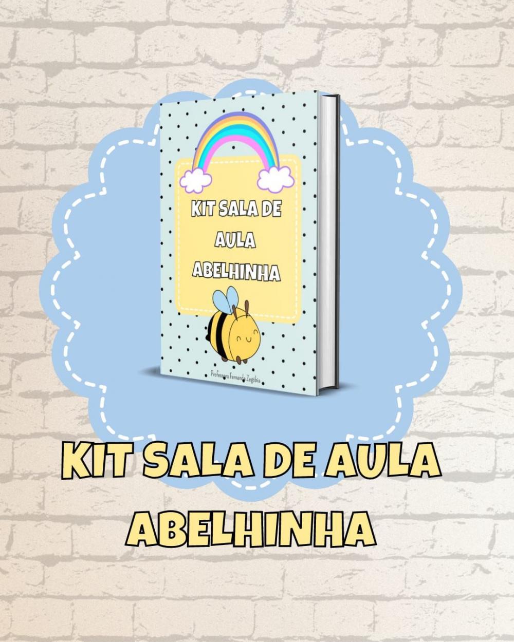 Kit sala de aula abelhinha