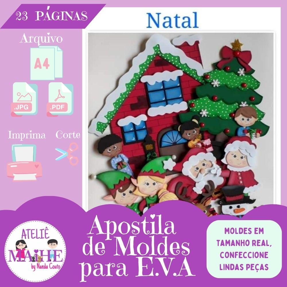 APOSTILA DE MOLDES PARA EVA NATAL