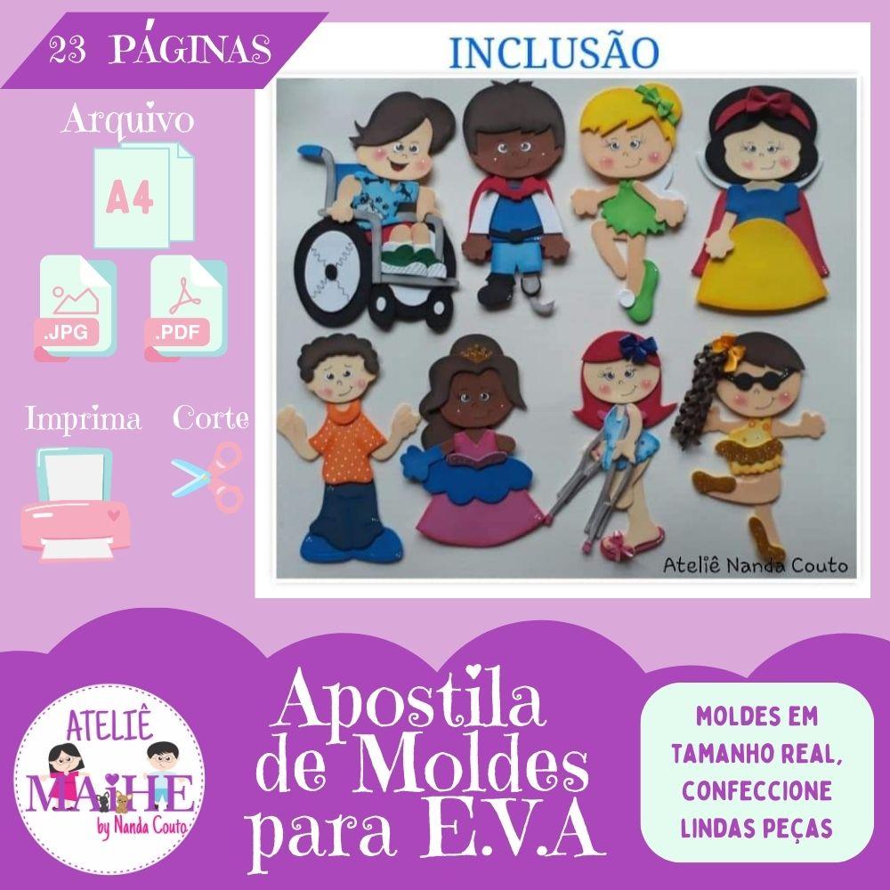 APOSTILA DE MOLDES PARA EVA INCLUSÃO