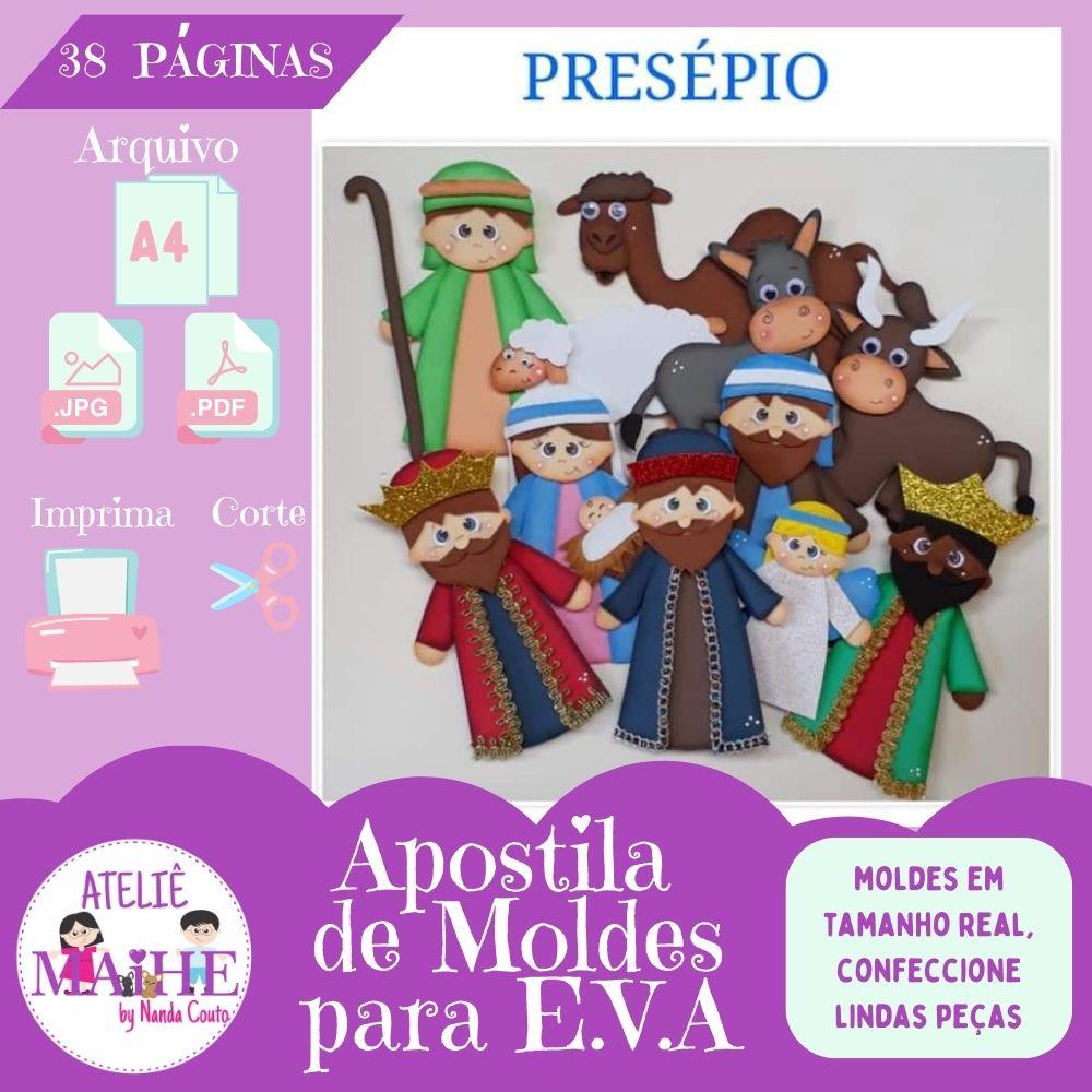 APOSTILA DE MOLDES PARA EVA PRESÉPIO