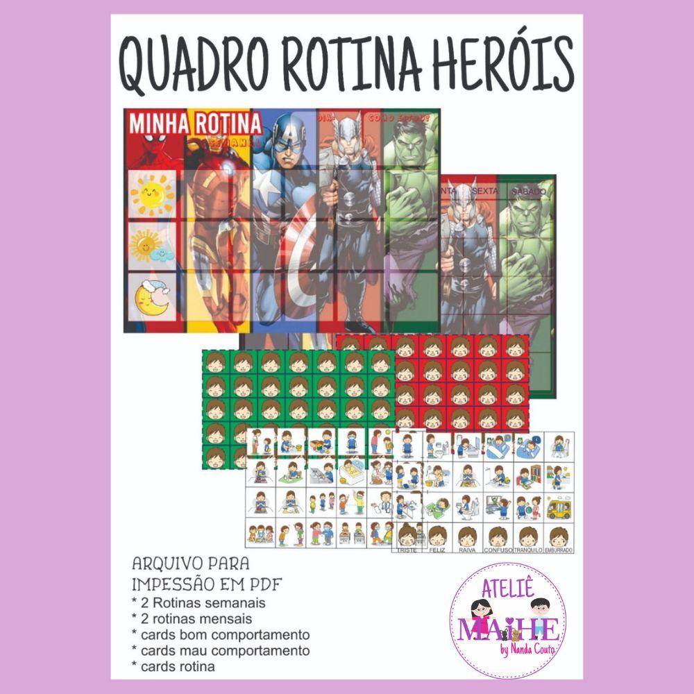 QUADRO DE ROTINAS 1 - arquivo para impressão