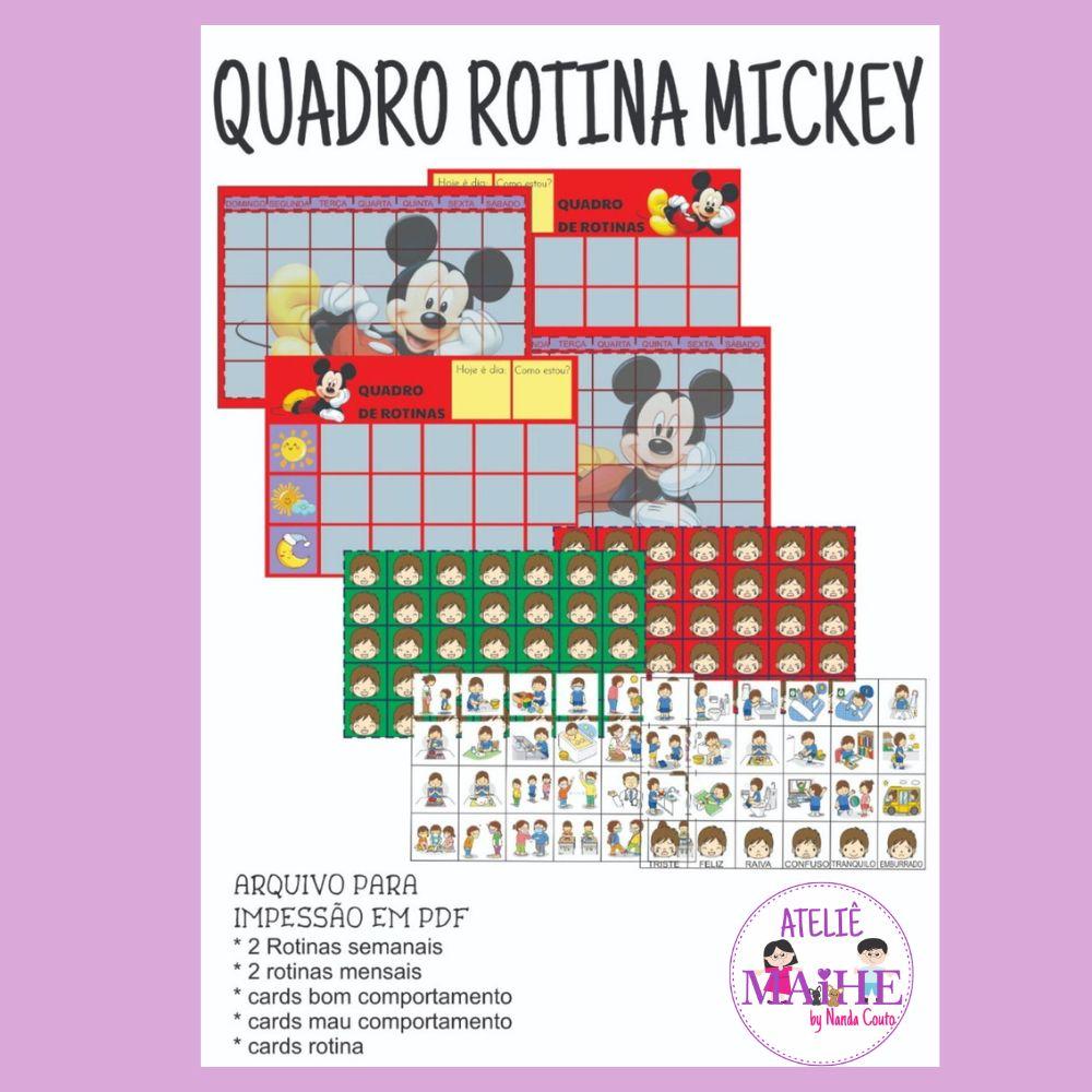 QUADRO DE ROTINAS 2 - arquivo para impressão