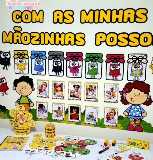 PROJETO PEDAGÓGICO "COM AS MINHAS MÃOZINHAS EU POSSO..."