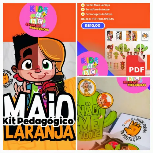 Kit Maio laranja