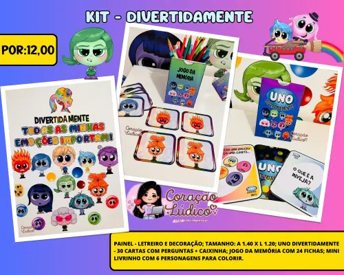 Kit - Divertidamente