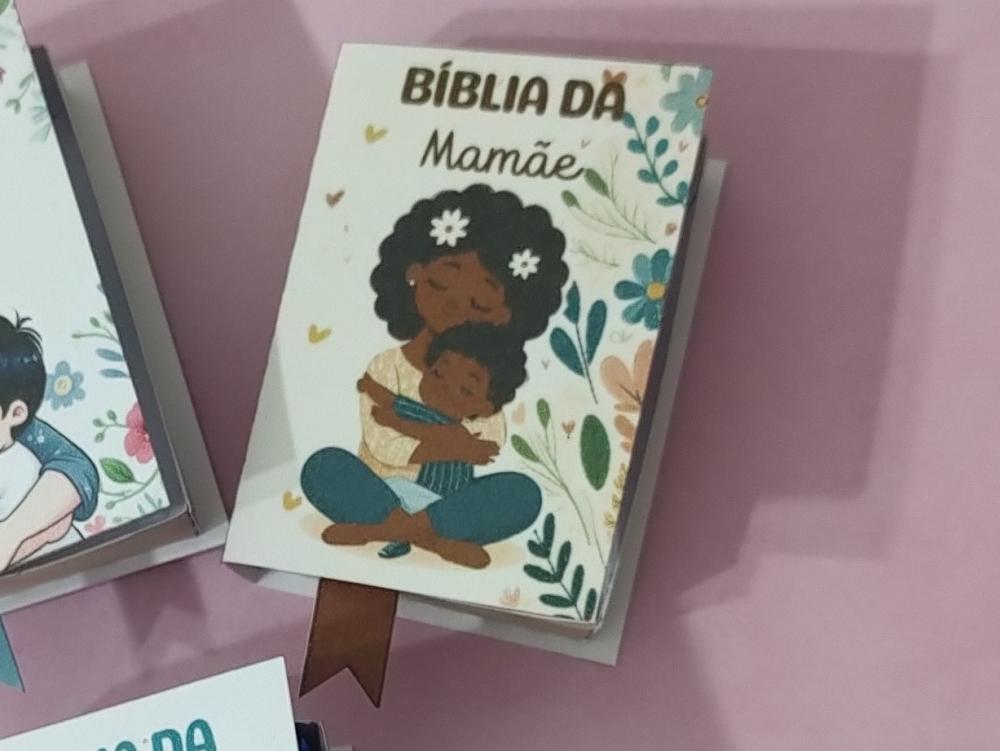 Arquivo de corte dia das mães mini biblia bis studio/pdf - envio imediato