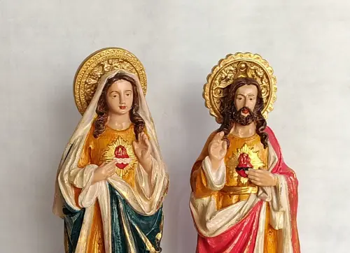 Sagrado Coração de Maria e Jesus - Casal