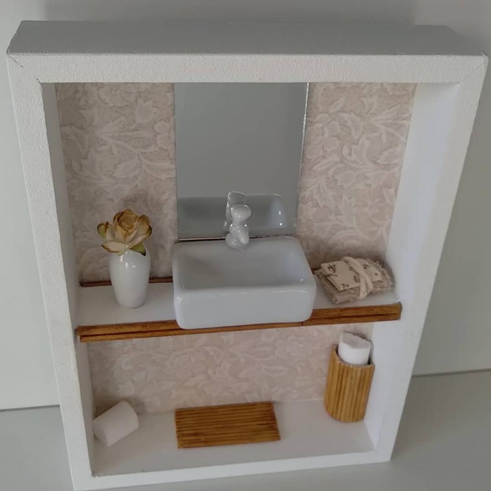 Quadro decorativo banheiro e lavabo